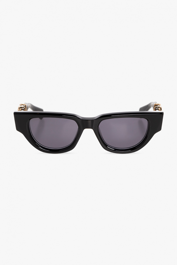 Black Sunglasses With Logo Valentino Eyewear Vitkac Germany 